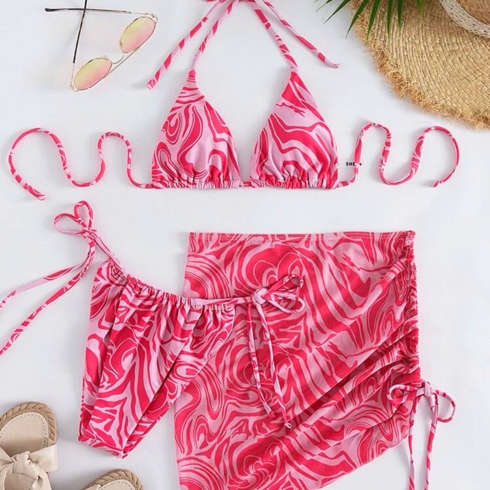 SHEIN 3 piece bikini set